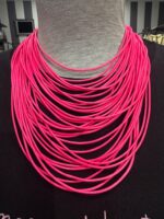 Collana multifili corta