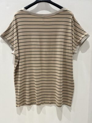 T-shirt rigata oro verde – dimensioni medie