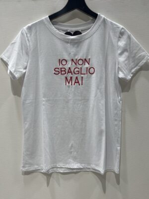 T-shirt io non sbaglio mai