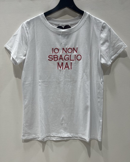 T-shirt io non sbaglio mai