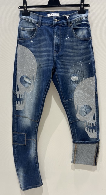 Jeans Teschio