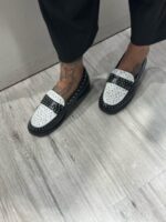 Mocassino bicolore