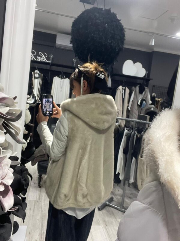 Pellicciotto smanicato