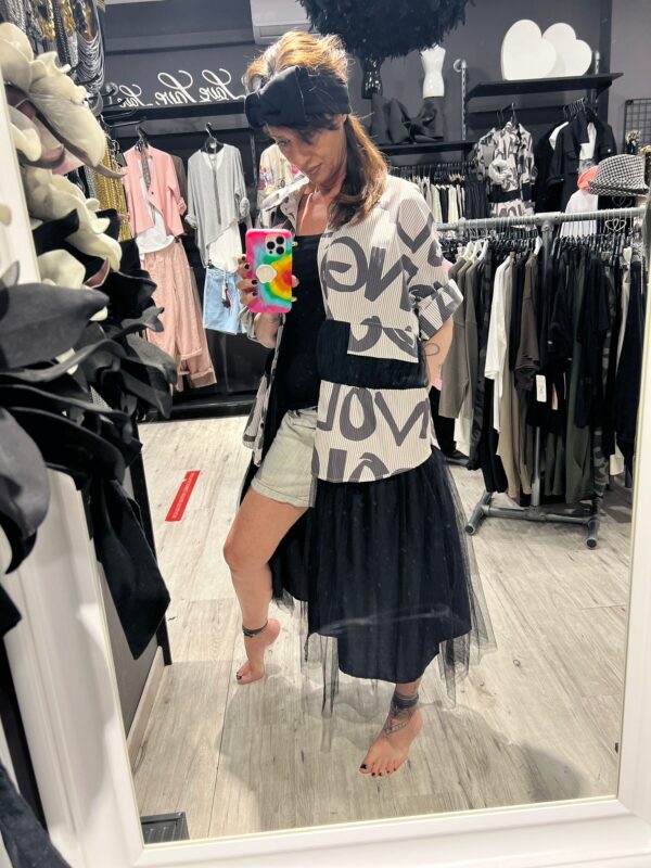 Camicione Tulle