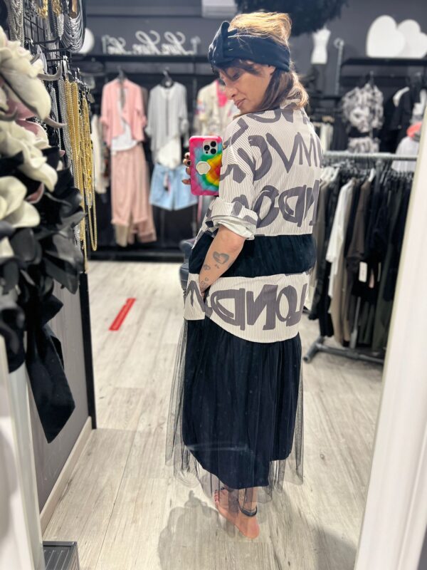 Camicione Tulle