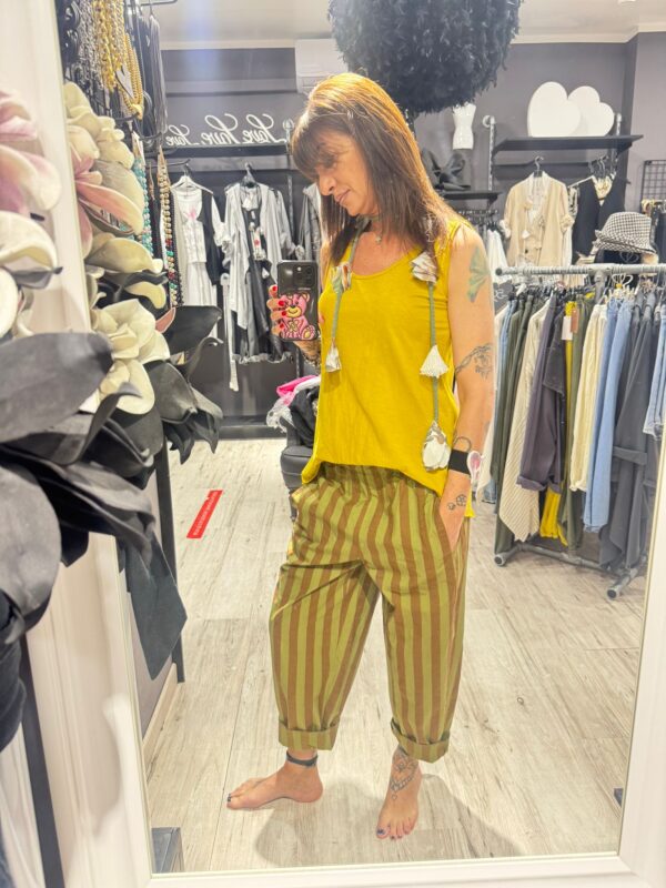 pantalone strisce