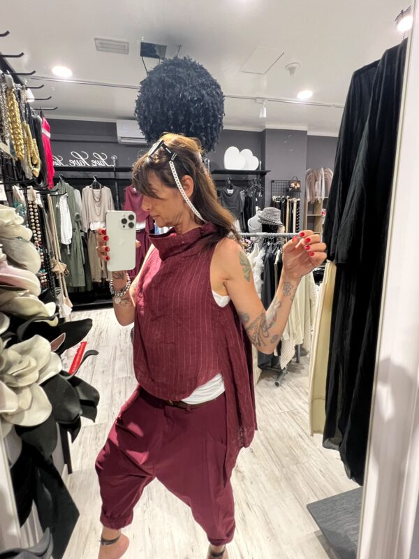 gilet lino